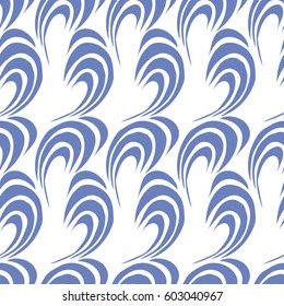 Vector floral pattern. Ornament background