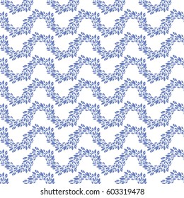 Vector floral pattern. Ornament background