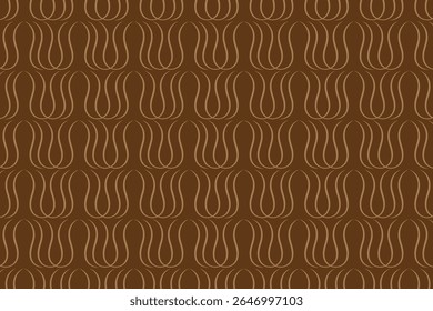 Vector floral pattern Seamless ornament. Elegant repeating design for fabric, furniture, carpets, decor, prints