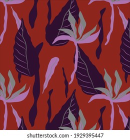 Vector floral pattern for textile design