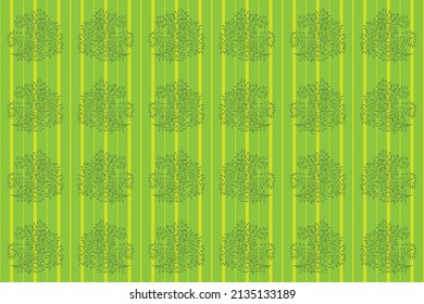 Vector floral pattern for textiles or other spring uses