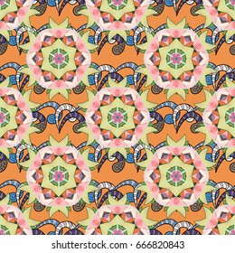 Vector floral pattern for wedding invitations, greeting cards, scrapbooking, print, gift wrap, manufacturing fabric and textile. Elegant seamless pattern with decorative flowers in colors.