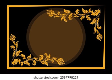 Vector floral patterns, delicate patterns, patterns on carpets and printed fabrics for home, restaurant, office decoration.
