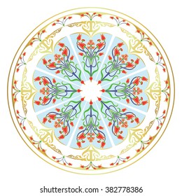 Vector floral patterns thailand