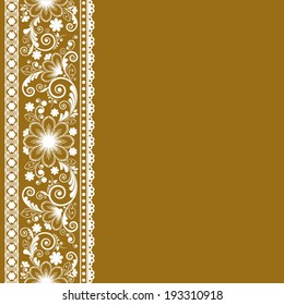 vector  floral romantic background