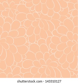 Vector floral seamless background
