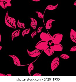 Vector Floral Seamless Illustration