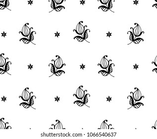 Vector Floral Seamless pattern. 