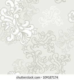 vector floral seamless pattern
