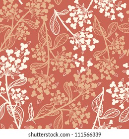 vector floral seamless pattern