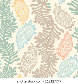 vector floral  seamless pattern