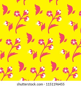 Vector floral seamless pattern 