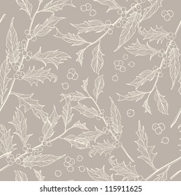  vector floral seamless pattern