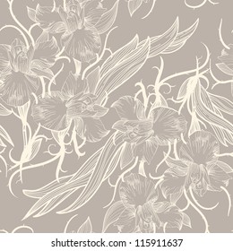  vector floral seamless pattern