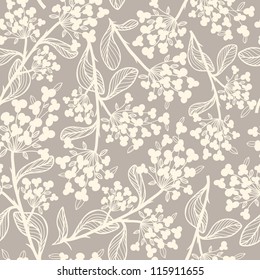  vector floral seamless pattern