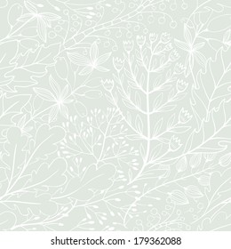 vector floral seamless pattern