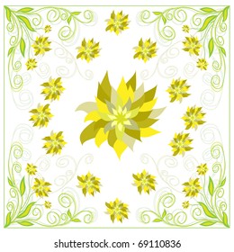 vector floral seamless pattern
