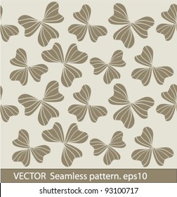 Vector floral seamless pattern