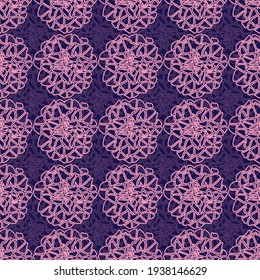 Vector floral seamless pattern background. Suitable for fabric, packaging, gift wrap, scrapbooking, backdrop and other design projects. 