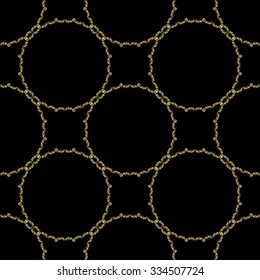 Vector Floral Seamless Pattern Background. For Christmas and Invitation cards decoration