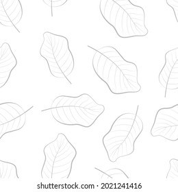 Vector floral seamless pattern design