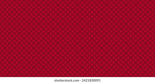 Patrón vector floral sin soldadura. Elegante adorno rojo mínimo en estilo arabesco oriental. Fondo geométrico de lujo con pequeñas flores, pétalos, baldosas repetidas. Textura abstracta. Diseño repetido