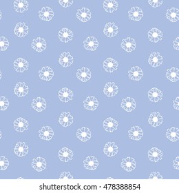 Vector floral seamless pattern. Elegant floral background.