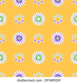 Vector floral Seamless pattern. Suitable for decoration paper, home, design, concept, textile/ fabric handicraft, background & scrap booking
