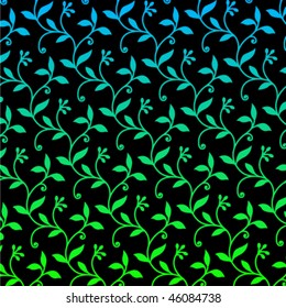 Vector Floral Seamless Texture