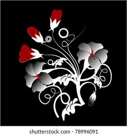 vector floral set