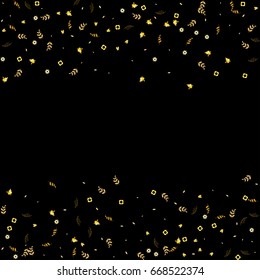 Vector floral summer background. Rain of small flowers, branches and leaves print. Good for scrapbooking, greeting card and banners, wedding, anniversary, birthday, Valentin's day, party invitations