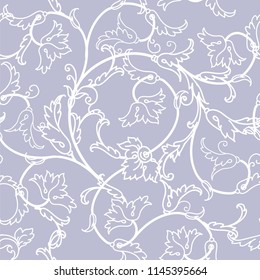 Vector floral texture pattern.Seamless pattern can be used for wallpaper,pattern fills,web page background,surface textures