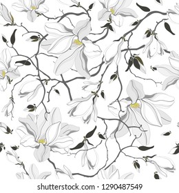 Vector floral texture pattern.Seamless pattern can be used for wallpaper,pattern fills,web page background,surface textures