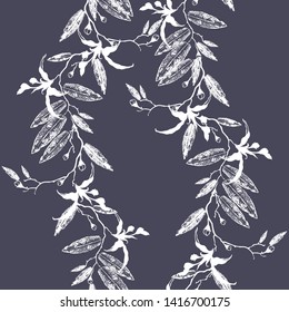 Vector floral texture pattern.Seamless pattern can be used for wallpaper,pattern fills,web page background,surface textures