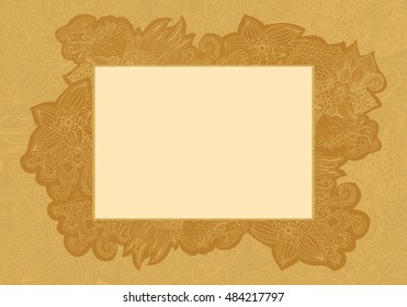 vector floral valentine wedding card invitation intricate pattern beautiful cute bright accent