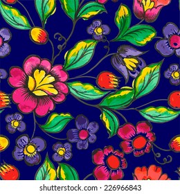 Vector floral watercolor texture pattern .Watercolor floral pattern.Seamless pattern can be used for wallpaper,pattern fills,web page background,surface textures