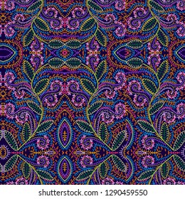 Vector floral watercolor texture pattern.Seamless pattern can be used for wallpaper,pattern fills,web page background,surface textures