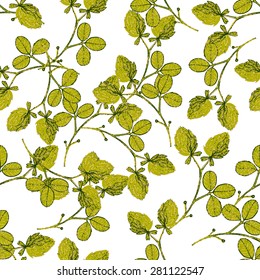 Vector floral watercolor texture pattern.Watercolor floral pattern.Seamless pattern can be used for wallpaper,pattern fills,web page background,surface textures