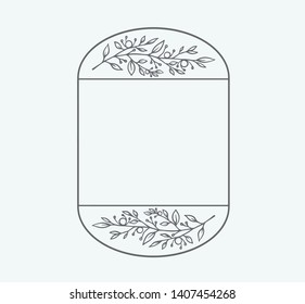 Vector of Florar Botanical Logo