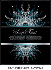  vector flourish illustration for decoration