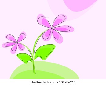 Vector flower