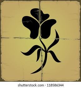 Vector. Flower.