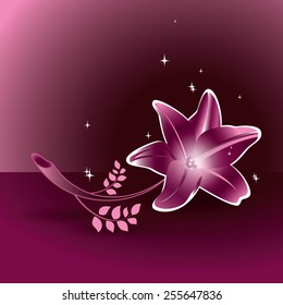 Vector Flower.