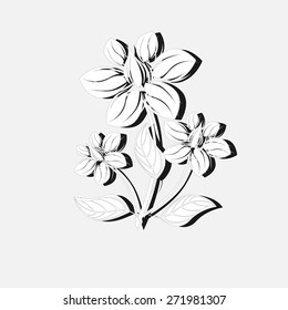 vector flower