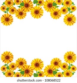 Vector flower background