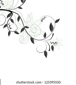 Vector flower background