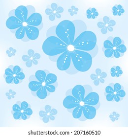 vector flower background
