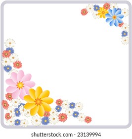 vector flower background