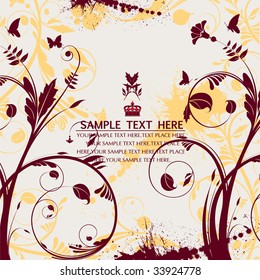 vector flower background