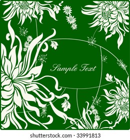 vector flower background